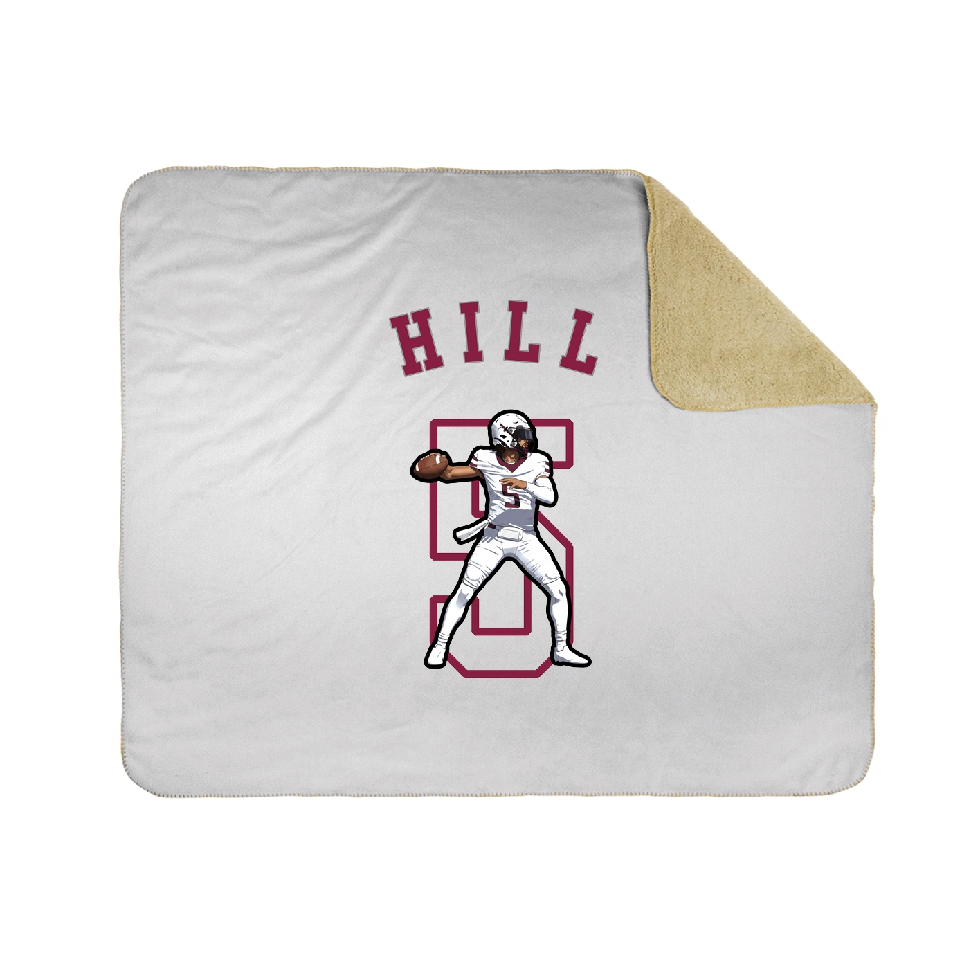 Throw Blanket — Shirsey Arch in White