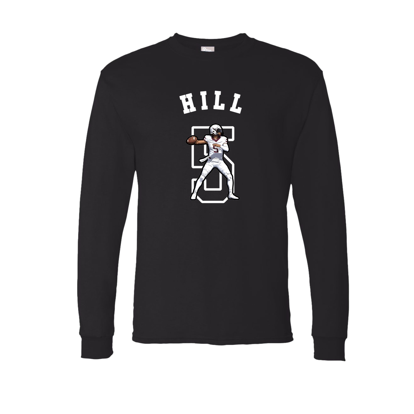 Long Sleeve Tee — Shirsey Arch in Black