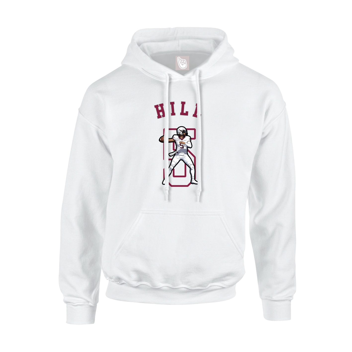 Hoodie — Shirsey Arch in White