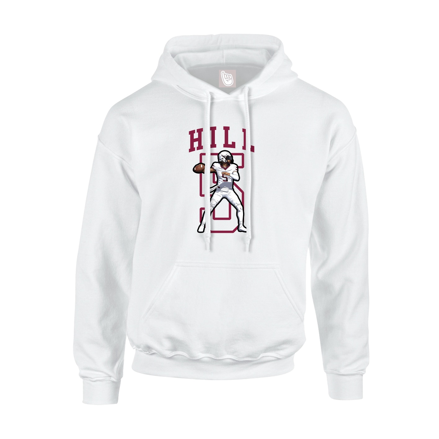 Youth Hoodie — Shirsey in White