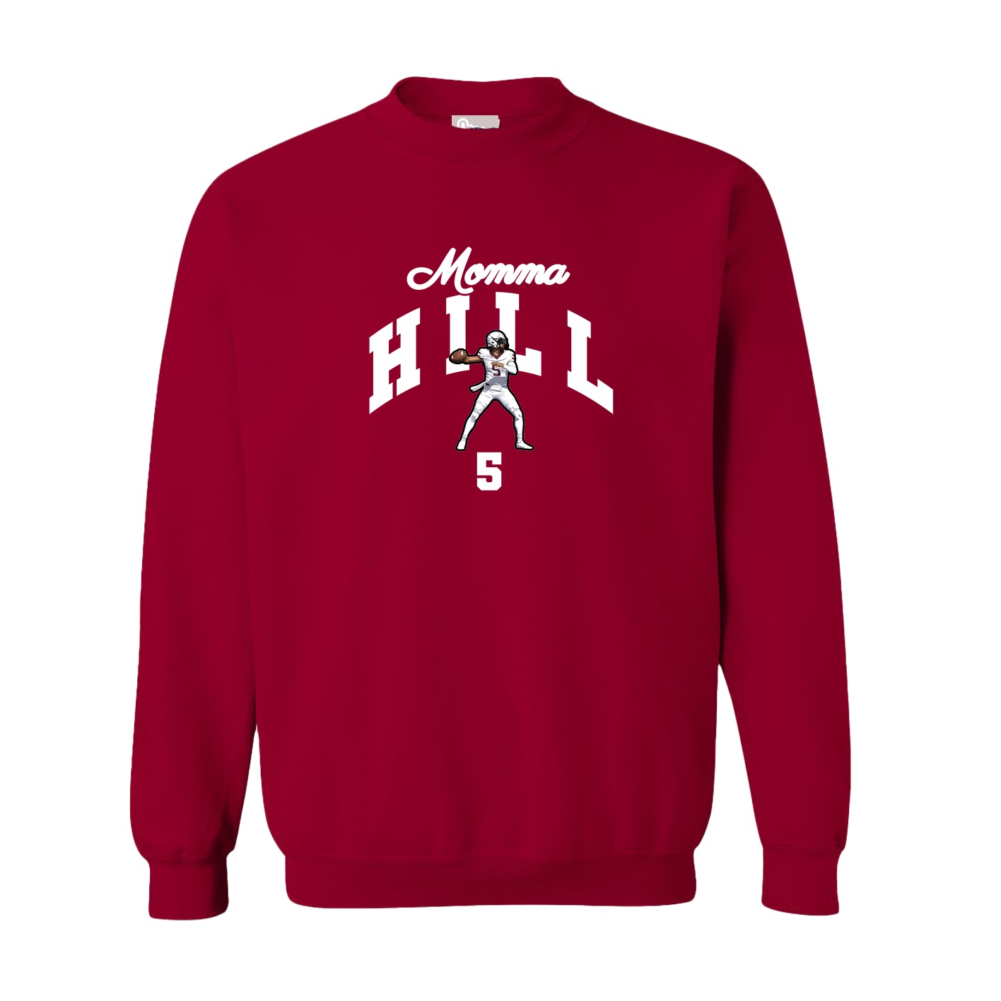 Fleece Crew — Mothers Day Arch in Cardinal