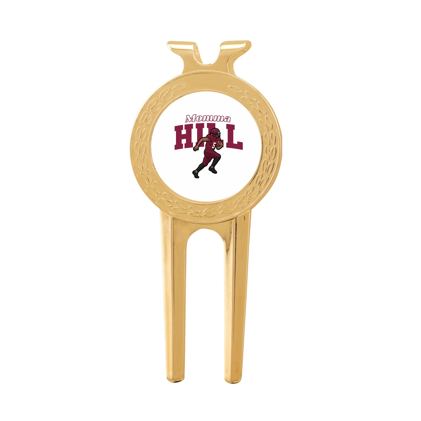 Divot Tool with Ball Marker — Mothers Day Block in Classic