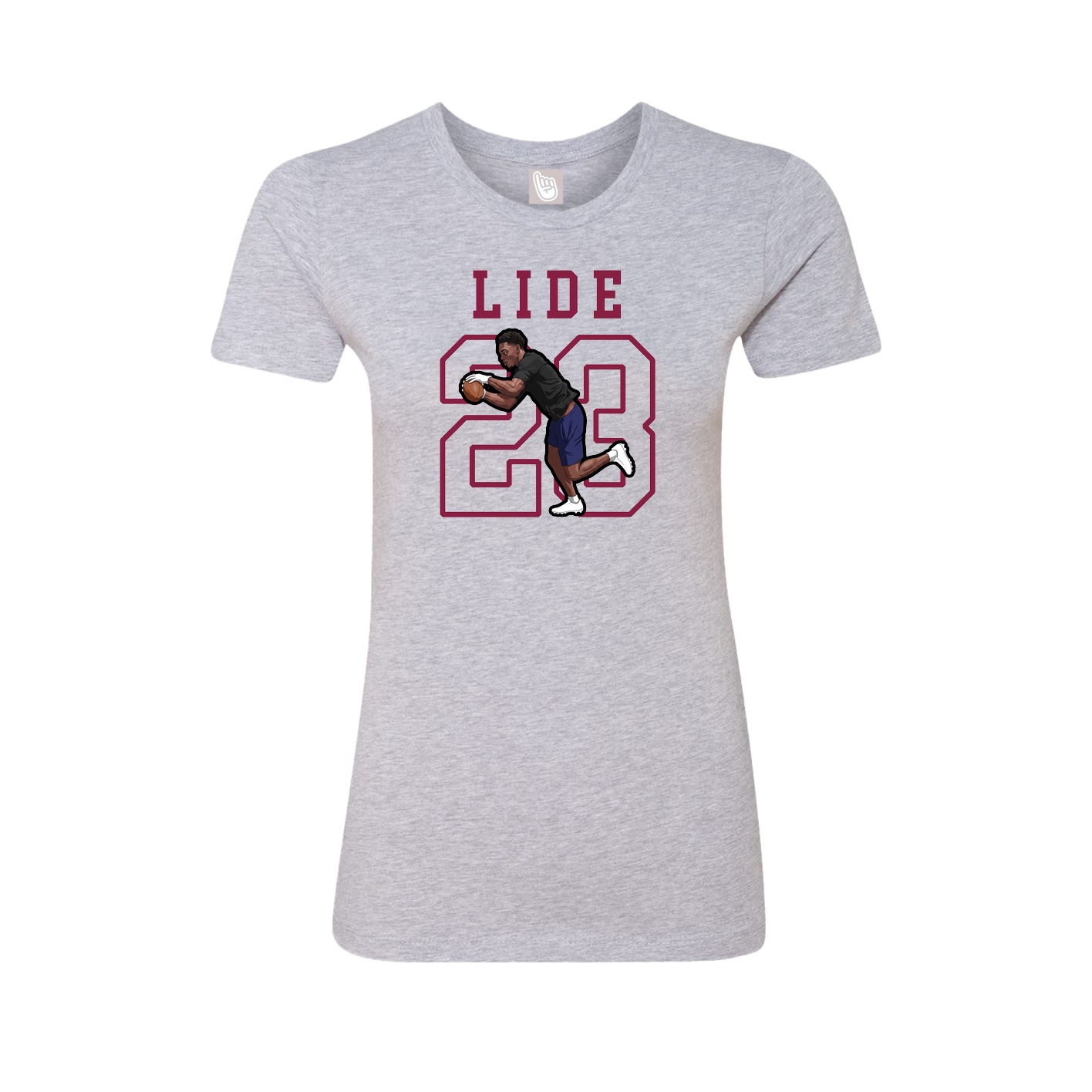 Fitted Women's Tee — Shirsey in Grey