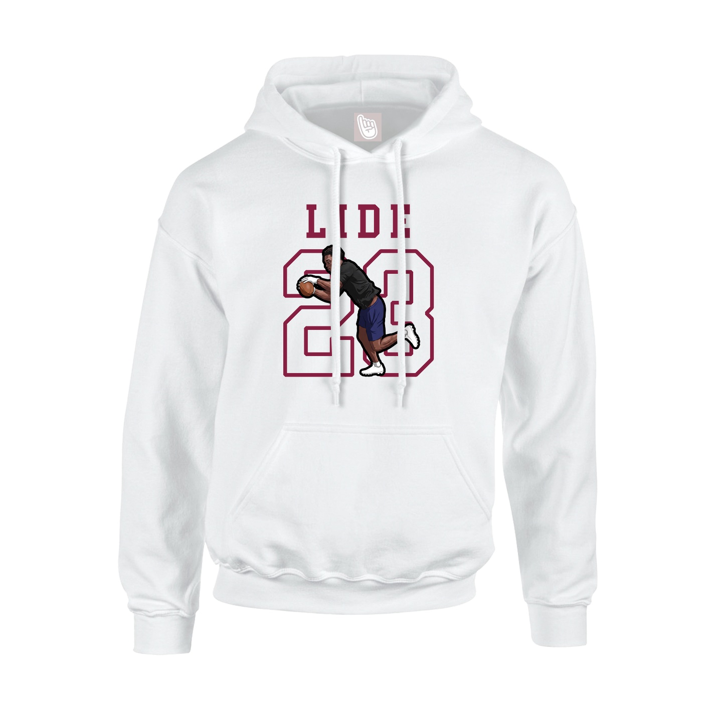 Hoodie — Shirsey in White