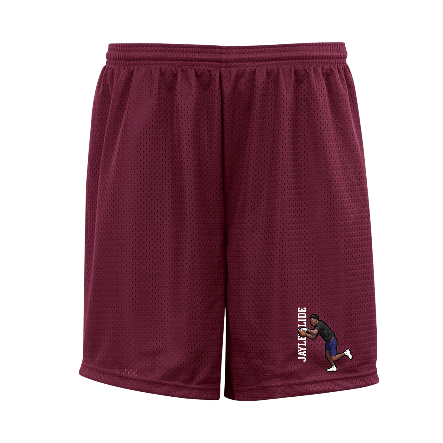 Shorts — Name Vertical in Cardinal