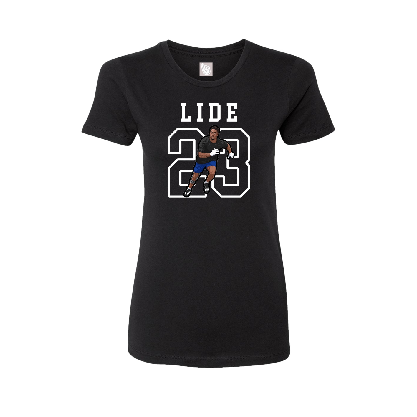 Fitted Women's Tee — Shirsey in Black