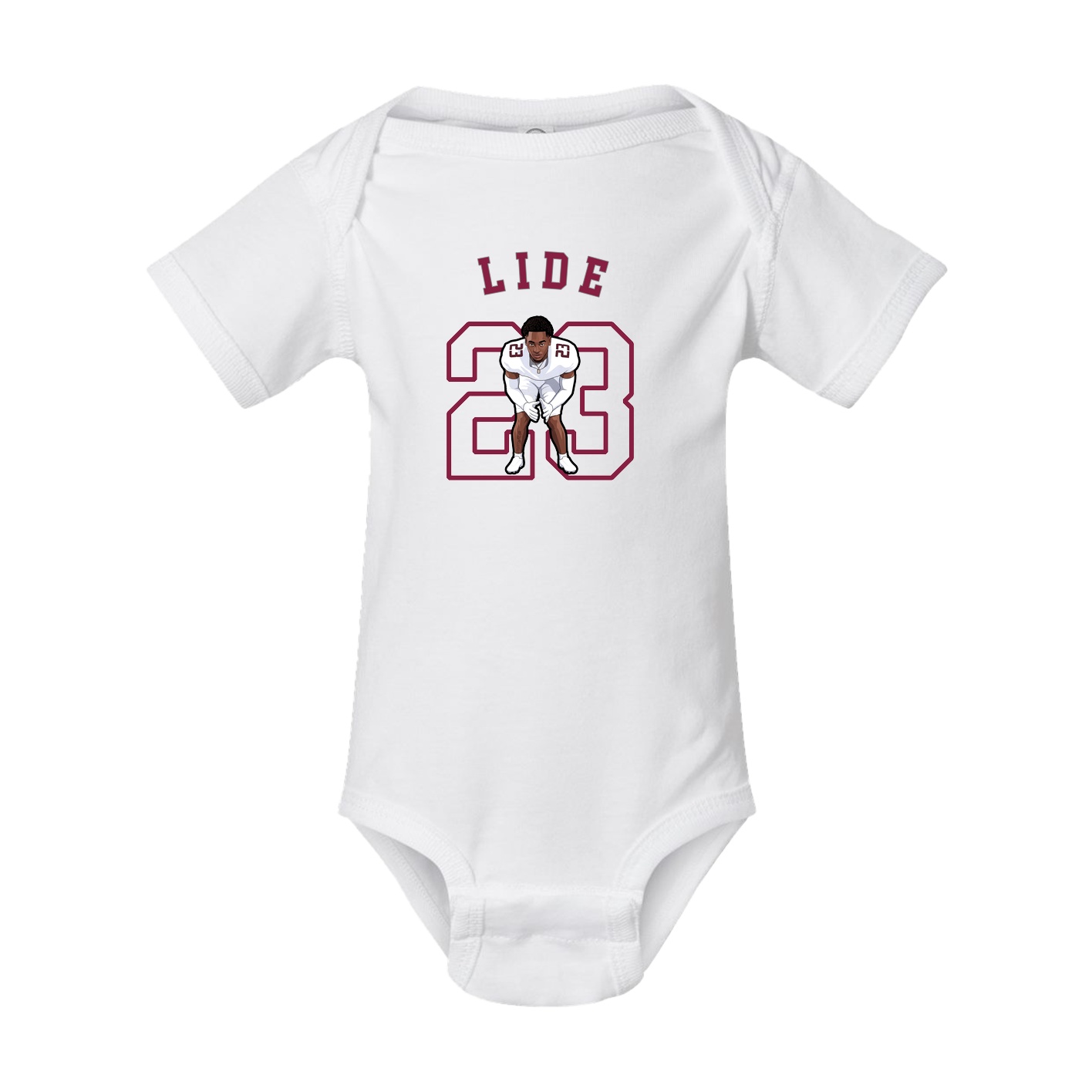 Baby Onesie — Shirsey Arch in White