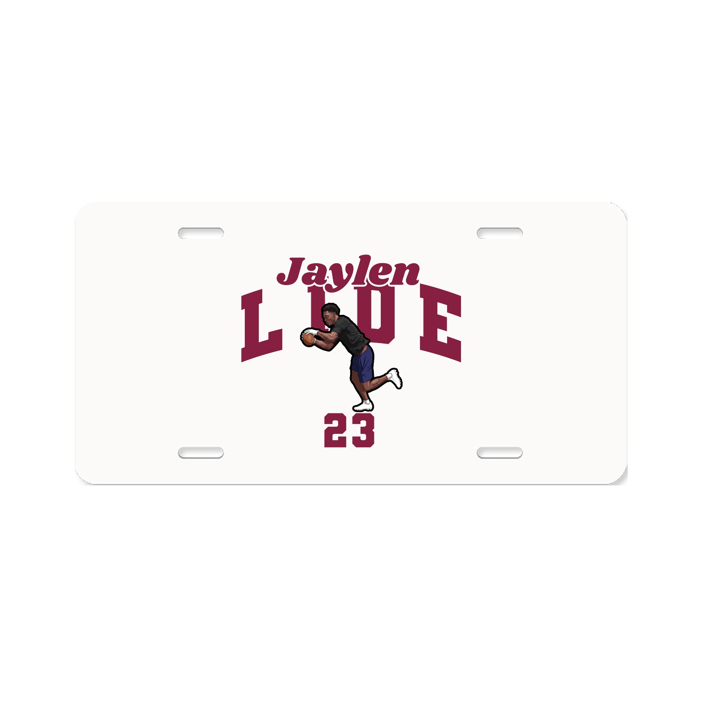 License Plate — Signature Arch in Classic