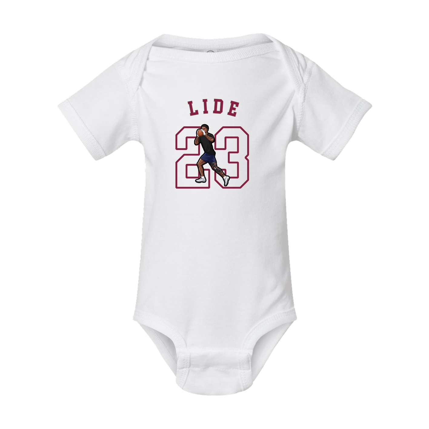 Baby Onesie — Shirsey Arch in White