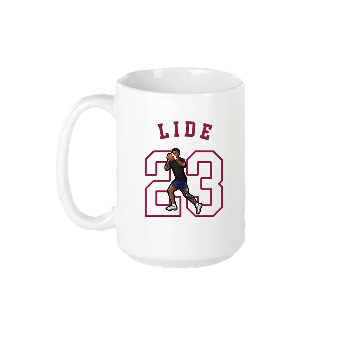 15oz Coffee Mug — Shirsey Arch in White
