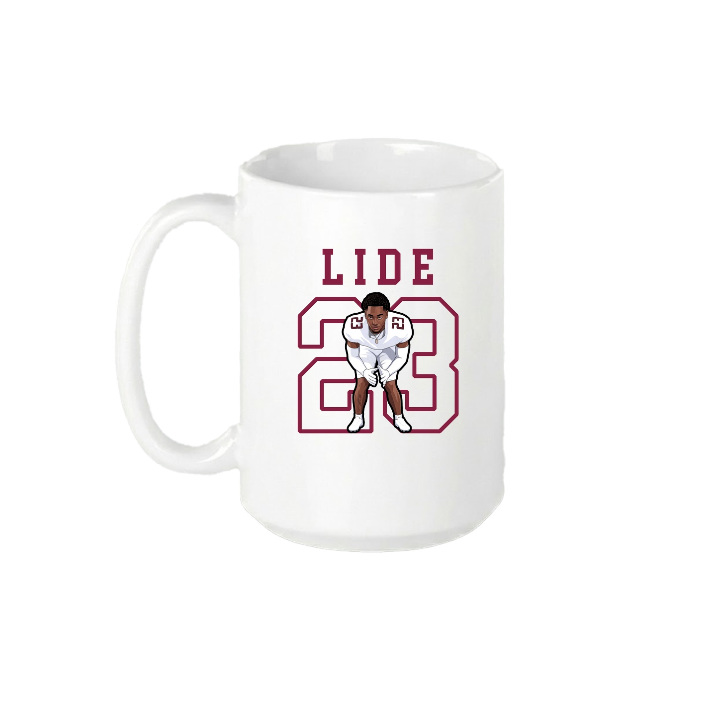 15oz Coffee Mug — Shirsey in White