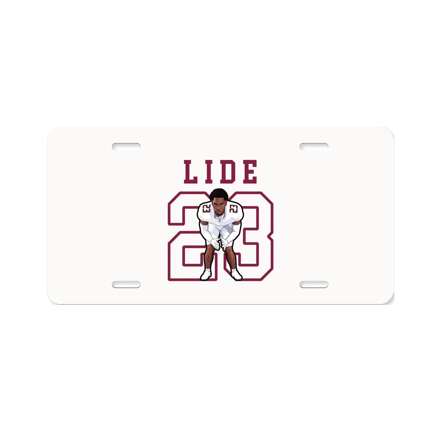 License Plate — Shirsey in Classic