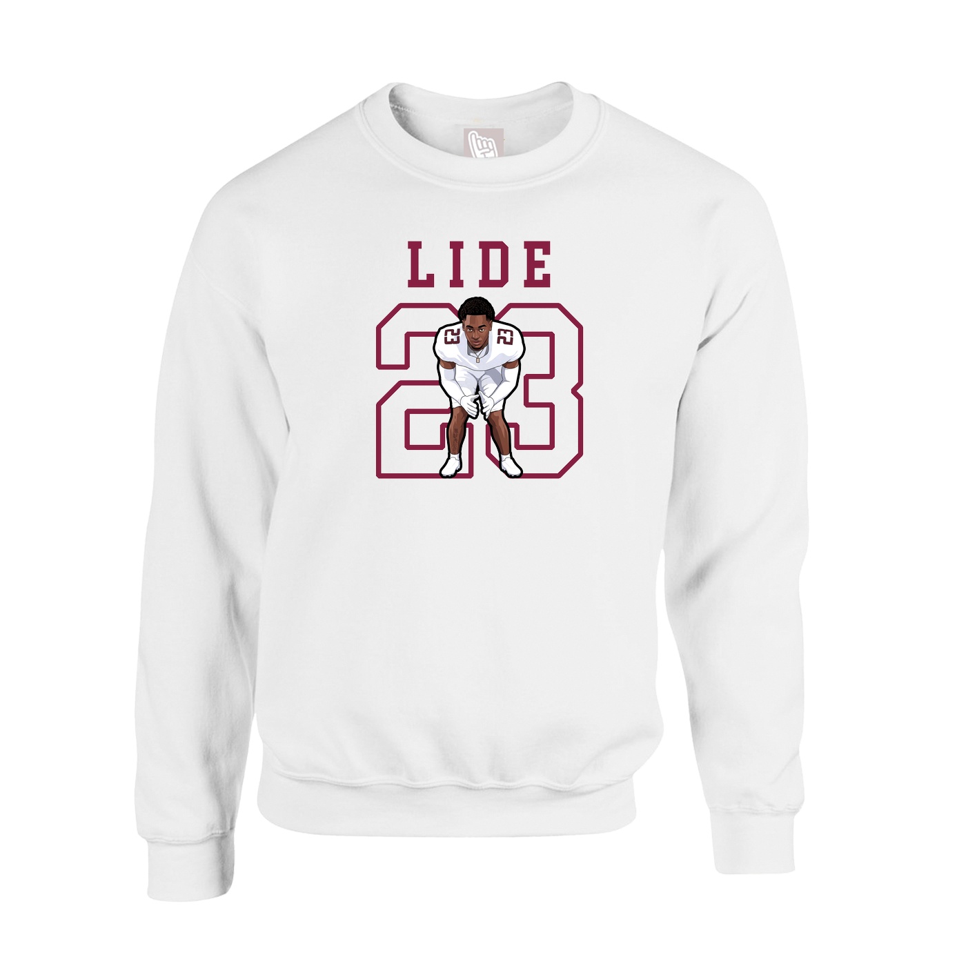 Fleece Crew — Shirsey in White