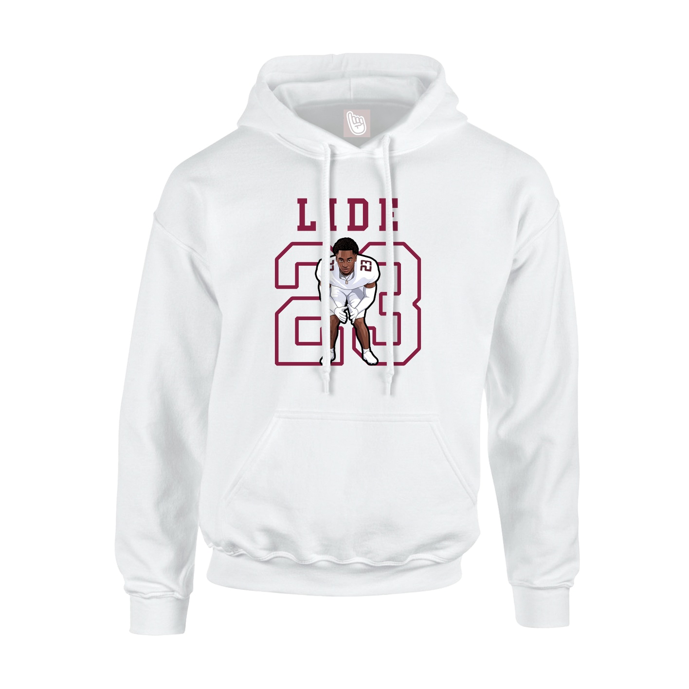 Youth Hoodie — Shirsey in White