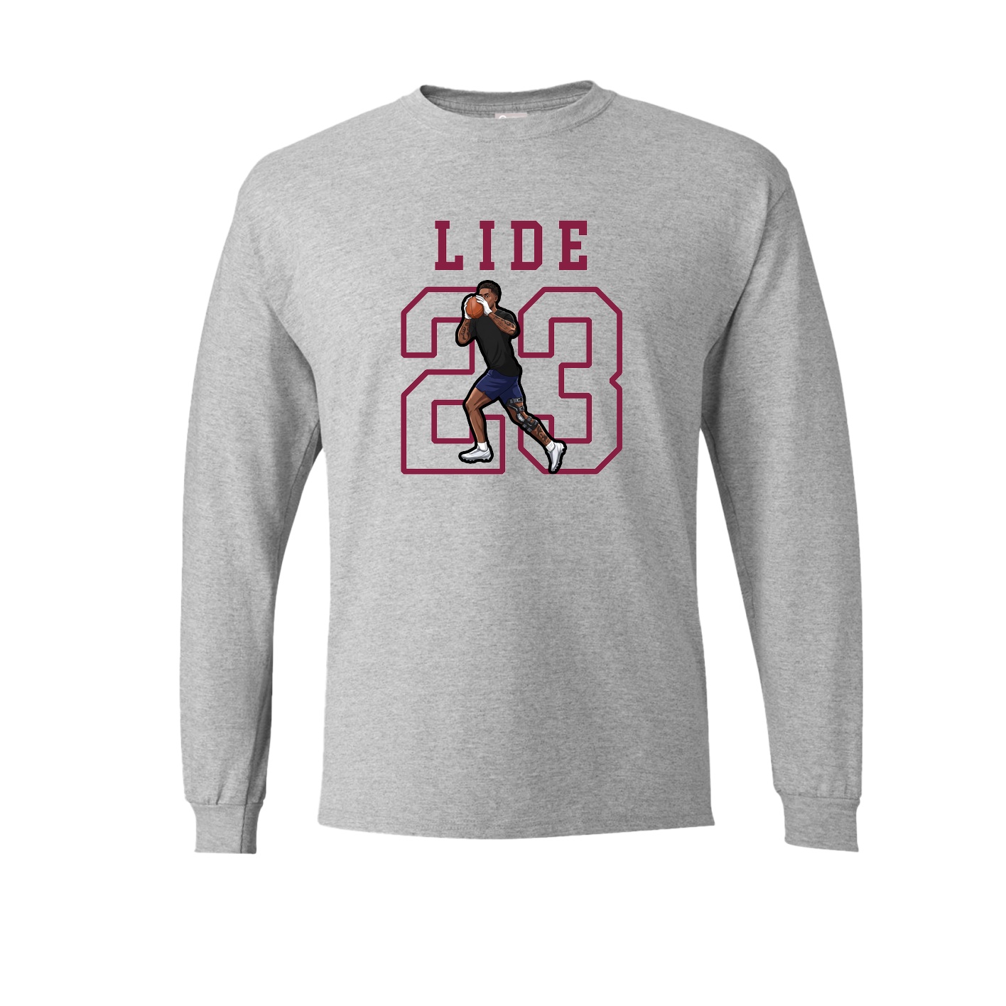 Long Sleeve Tee — Shirsey in Grey