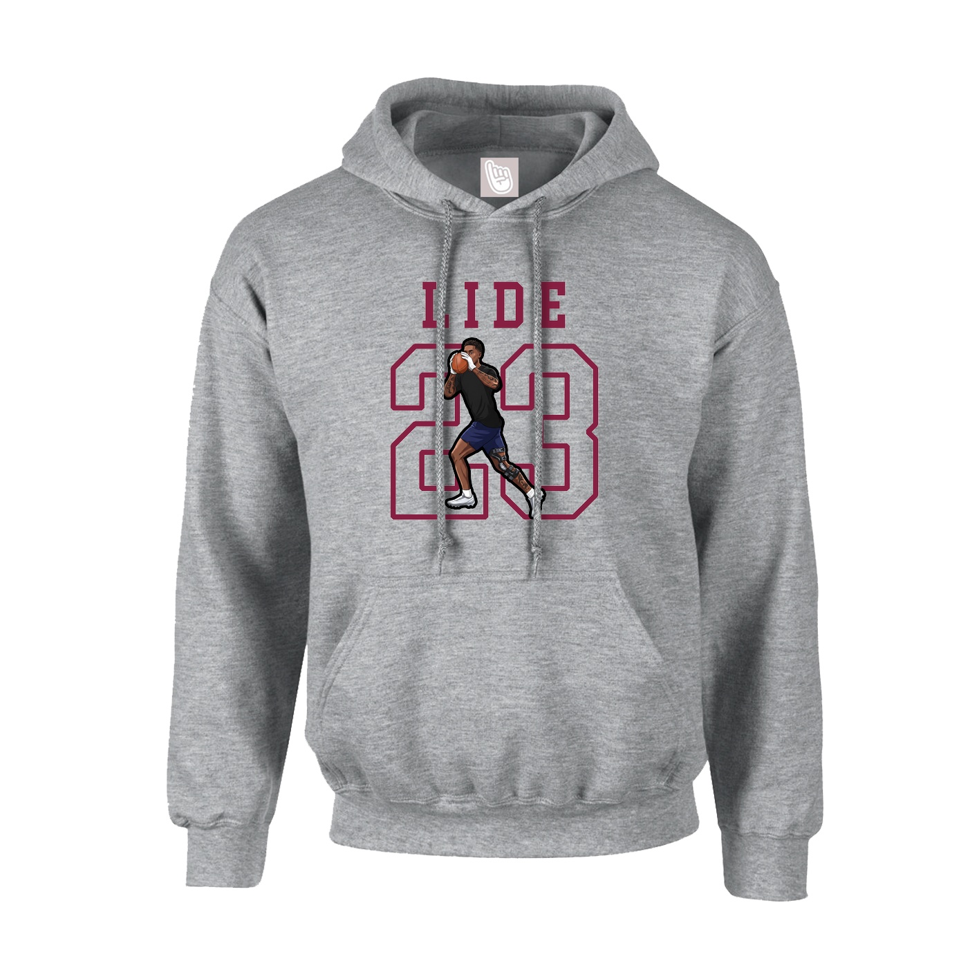 Hoodie — Shirsey in Grey