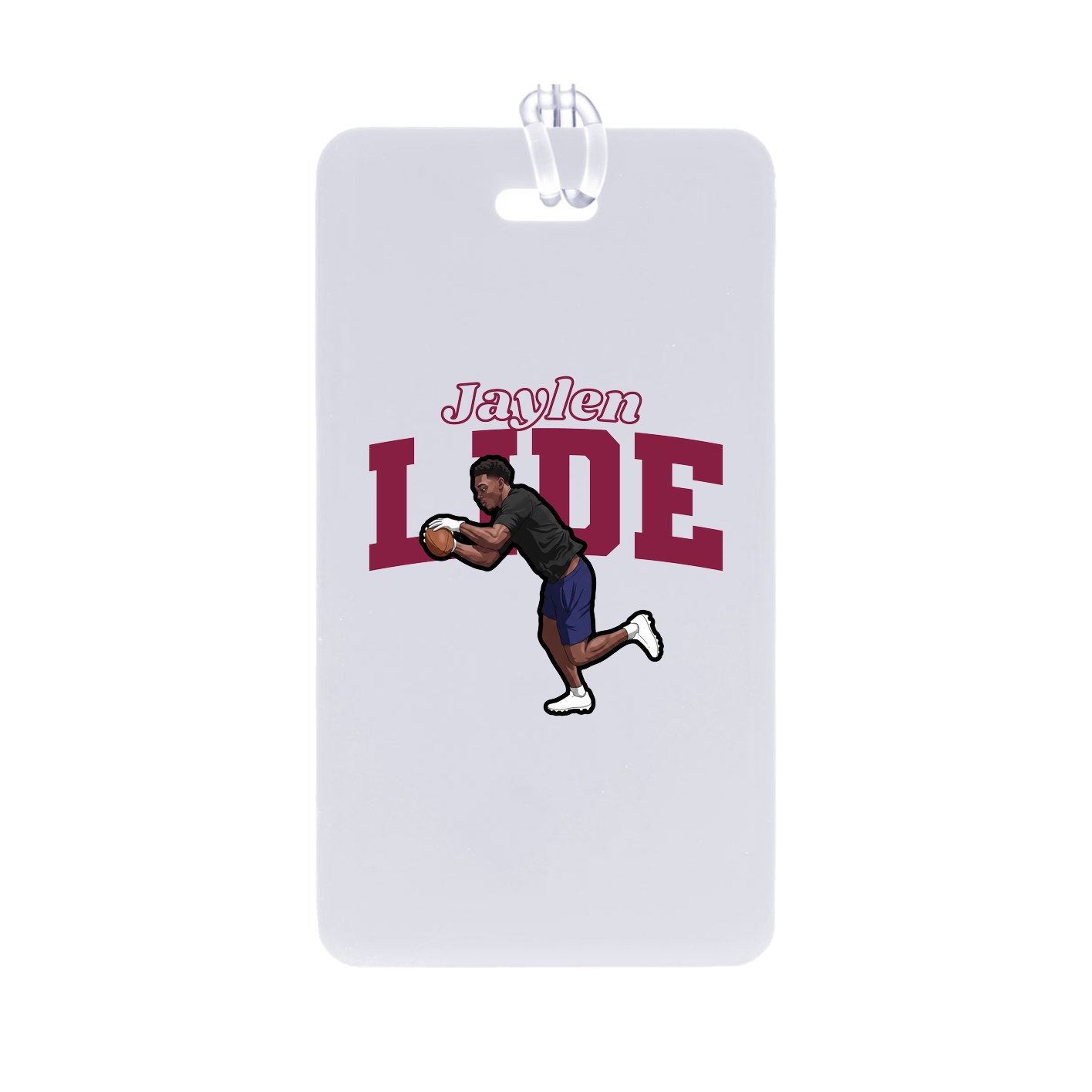 Bag Tag — Name Arch in Classic