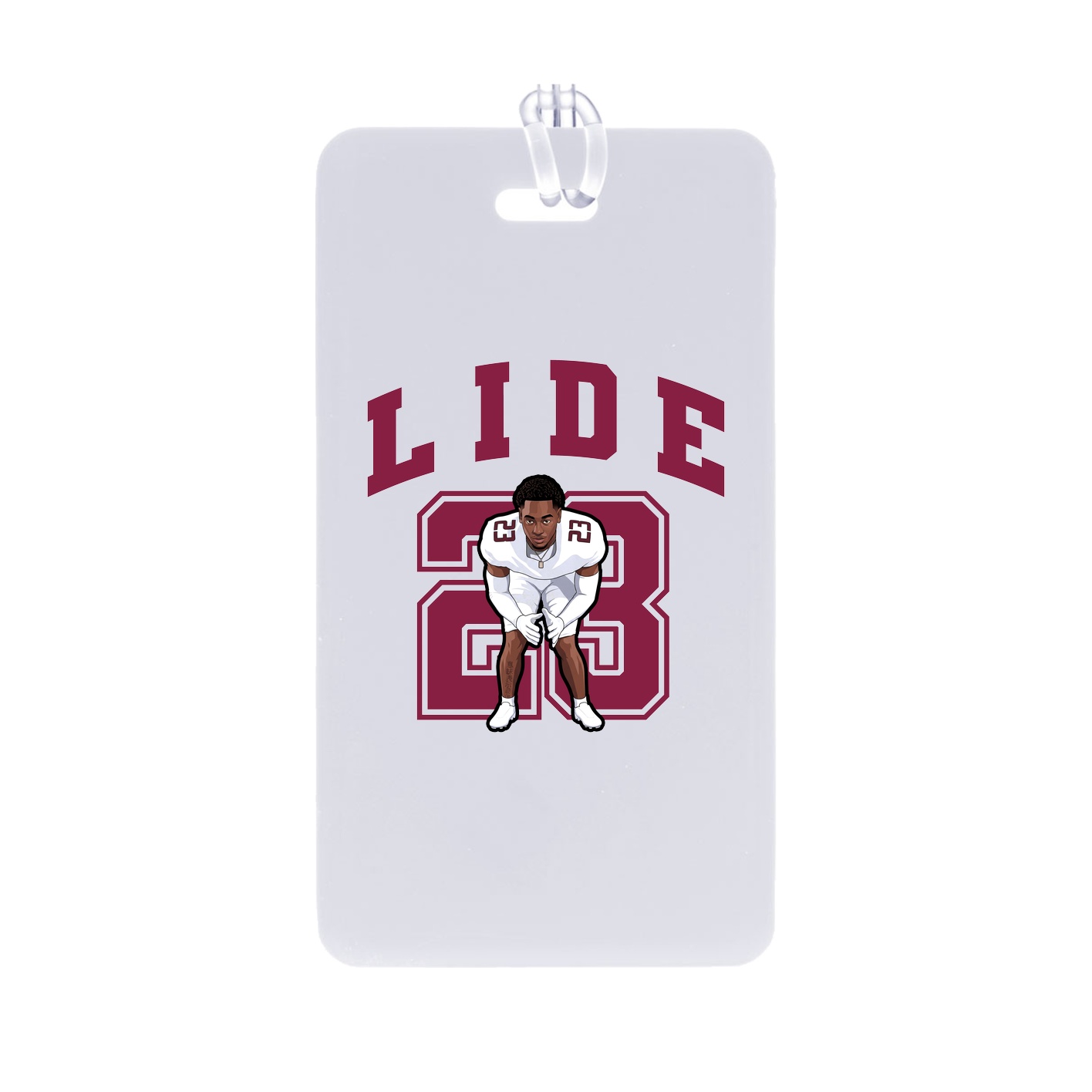 Bag Tag — Number in Classic
