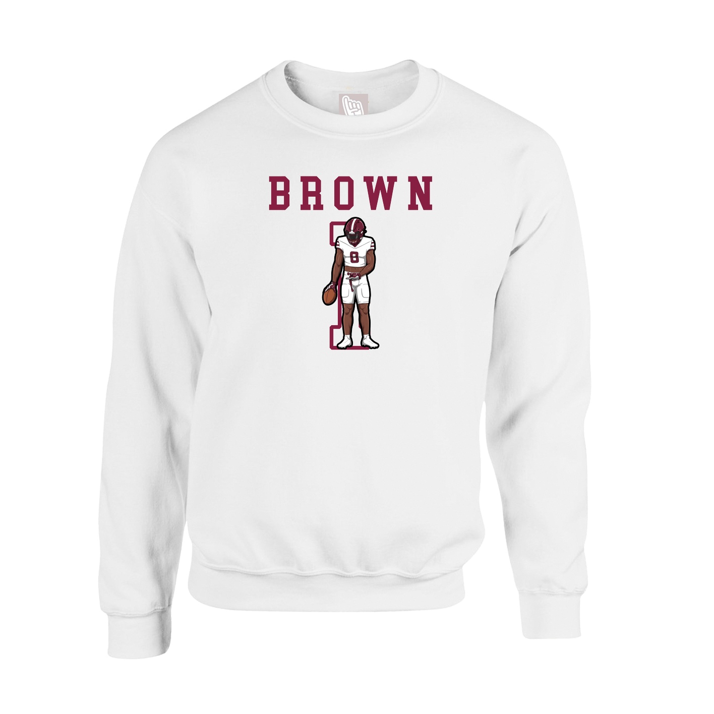 Fleece Crew — Shirsey in White