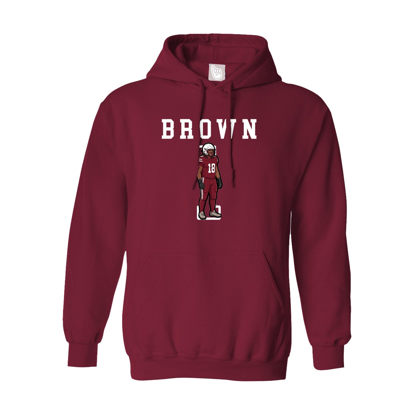 Hoodie — Shirsey in Cardinal