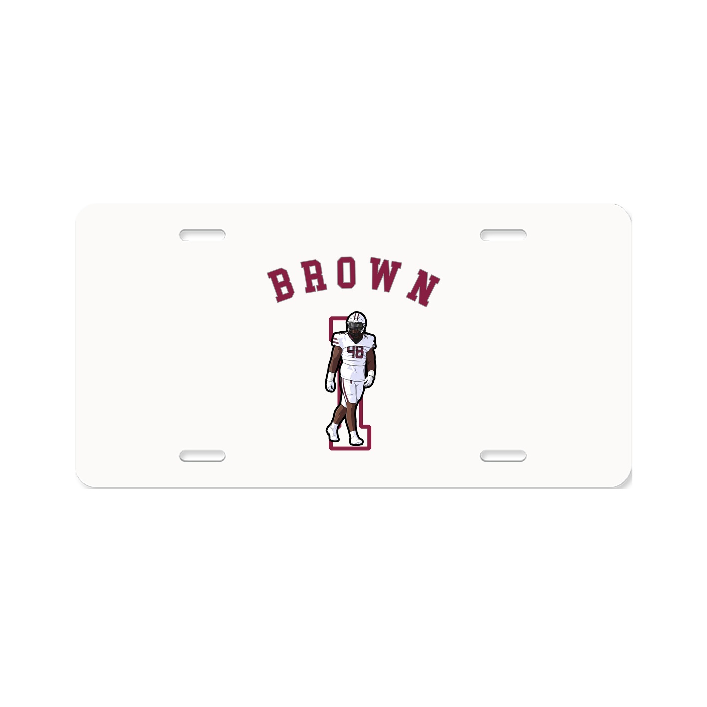 License Plate — Shirsey Arch in Classic