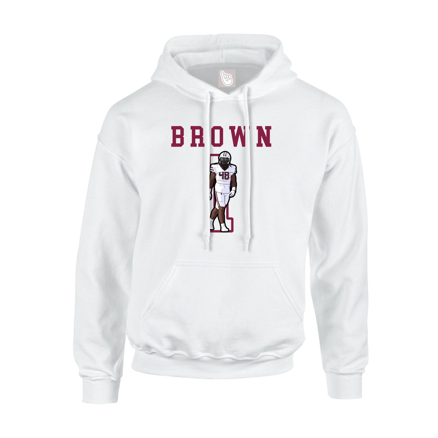 Youth Hoodie — Shirsey in White