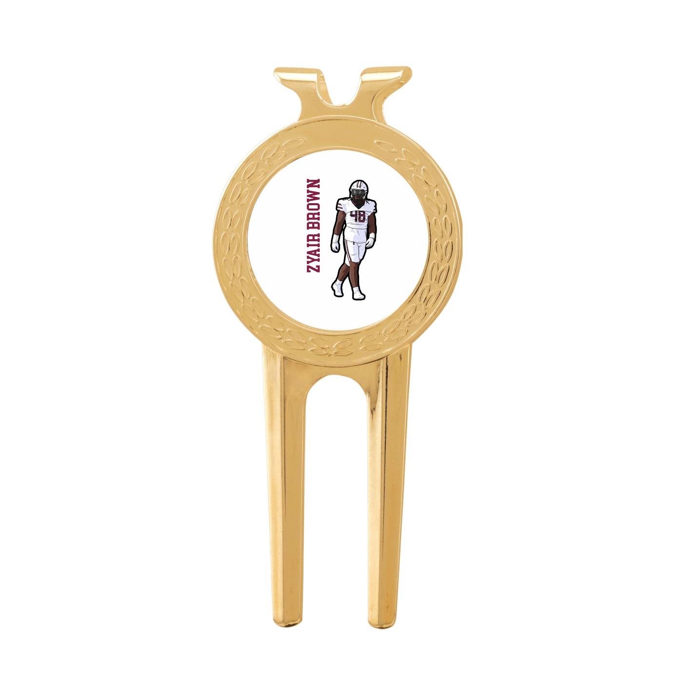 Divot Tool with Ball Marker — Name Vertical in Classic