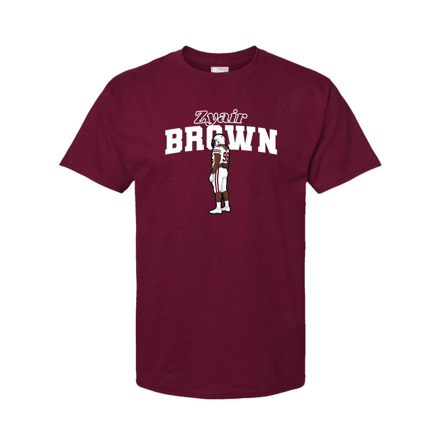 Tee — Name Arch in Cardinal