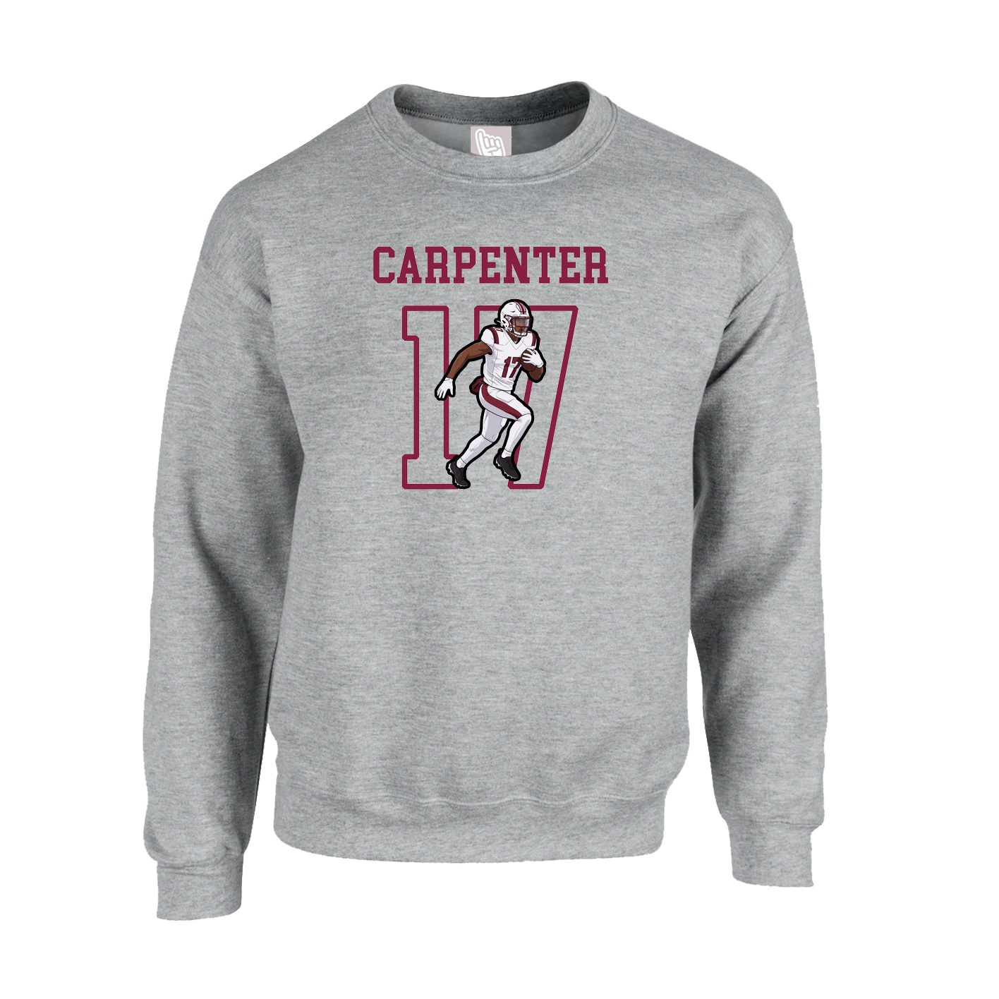 Fleece Crew — Shirsey in Grey