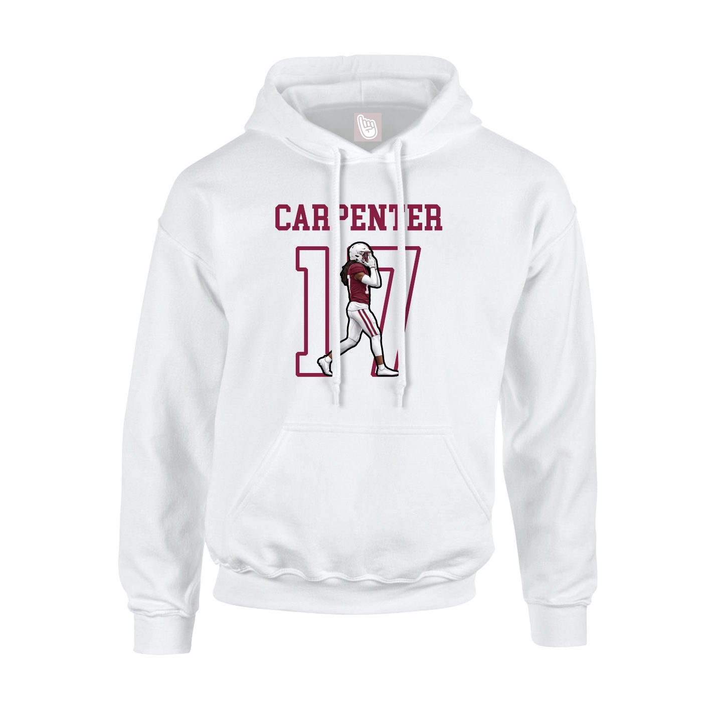 Youth Hoodie — Shirsey in White