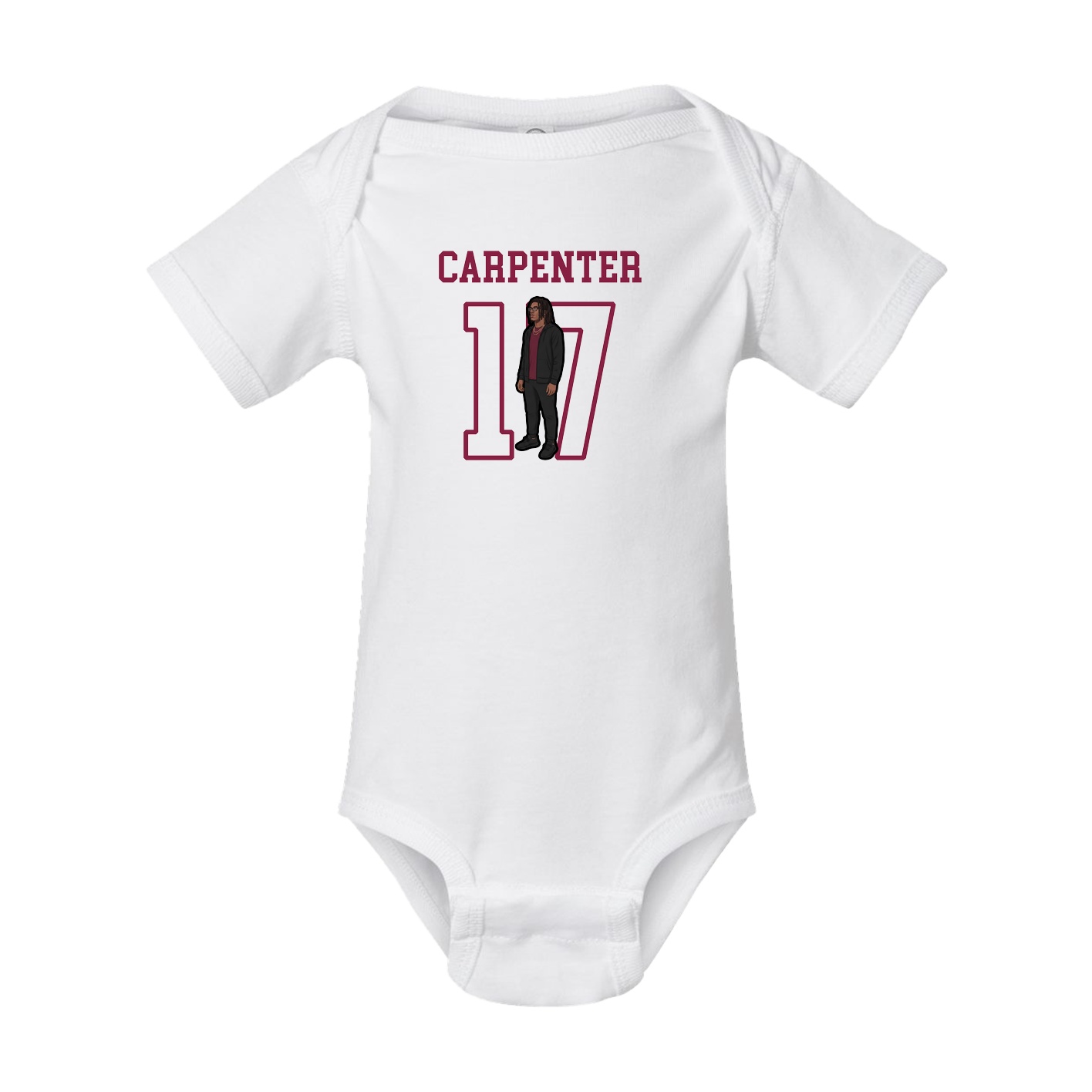 Baby Onesie — Shirsey in White