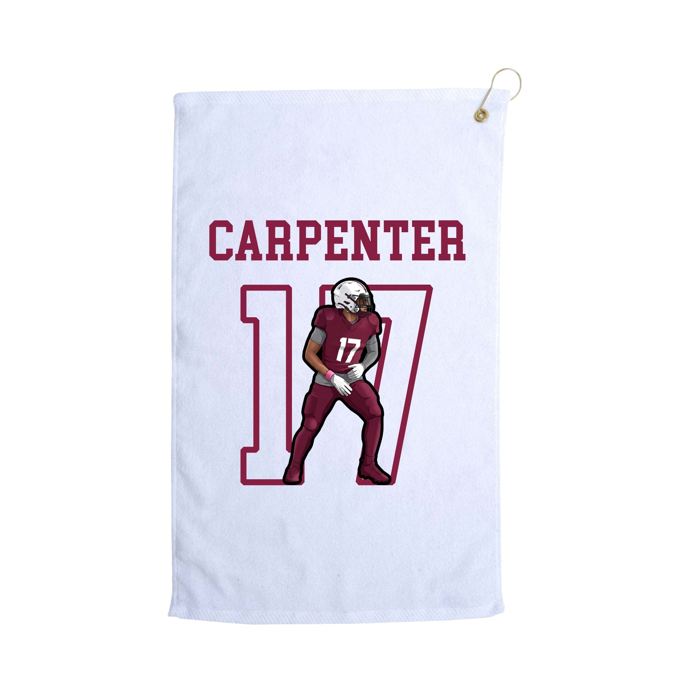 Golf Towel — Shirsey in White