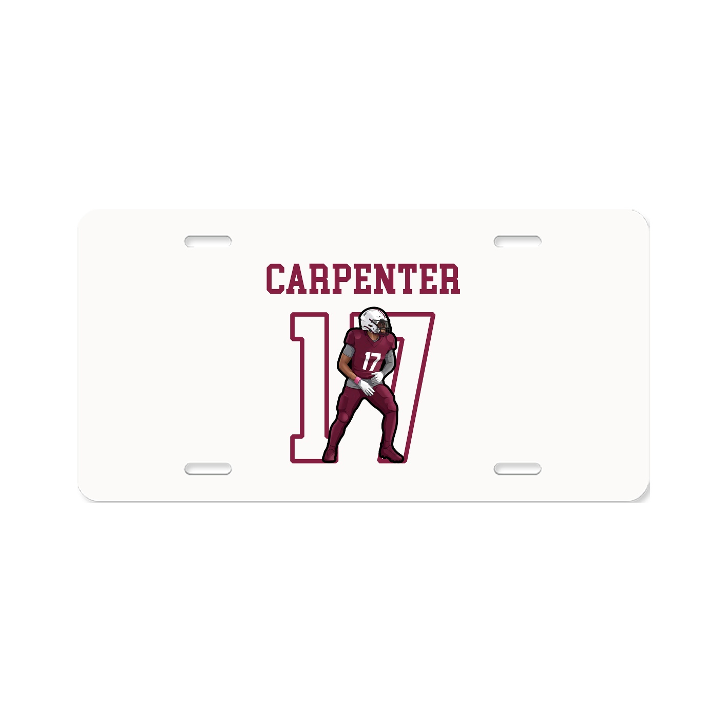 License Plate — Shirsey in Classic