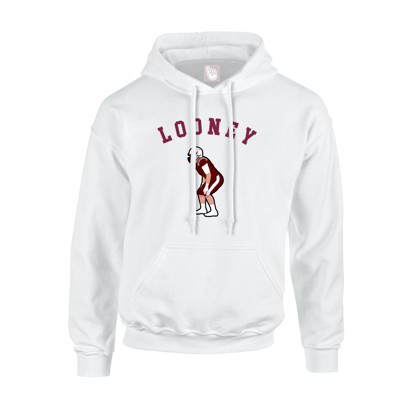 Hoodie — Shirsey Arch in White