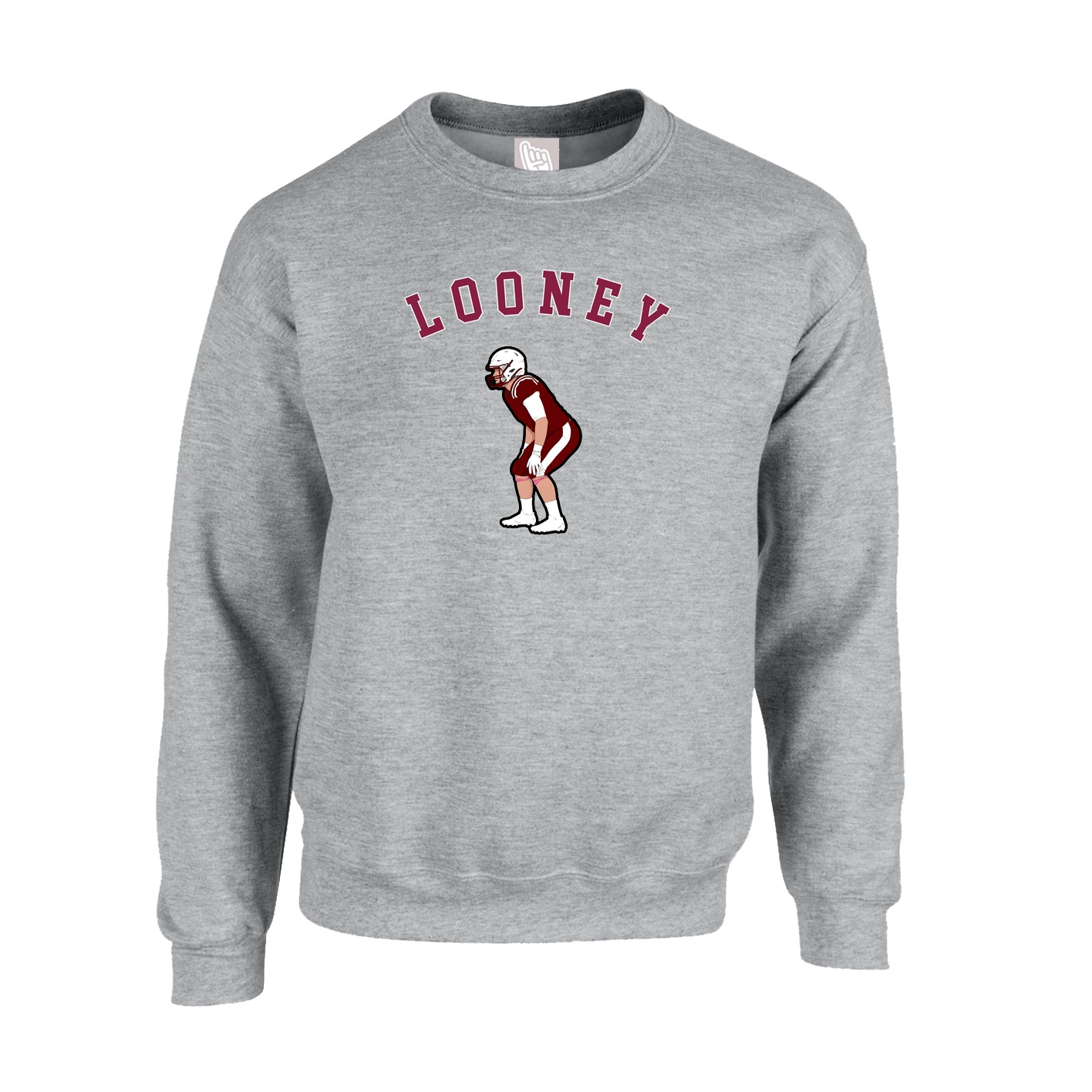 Fleece Crew — Shirsey Arch in Grey