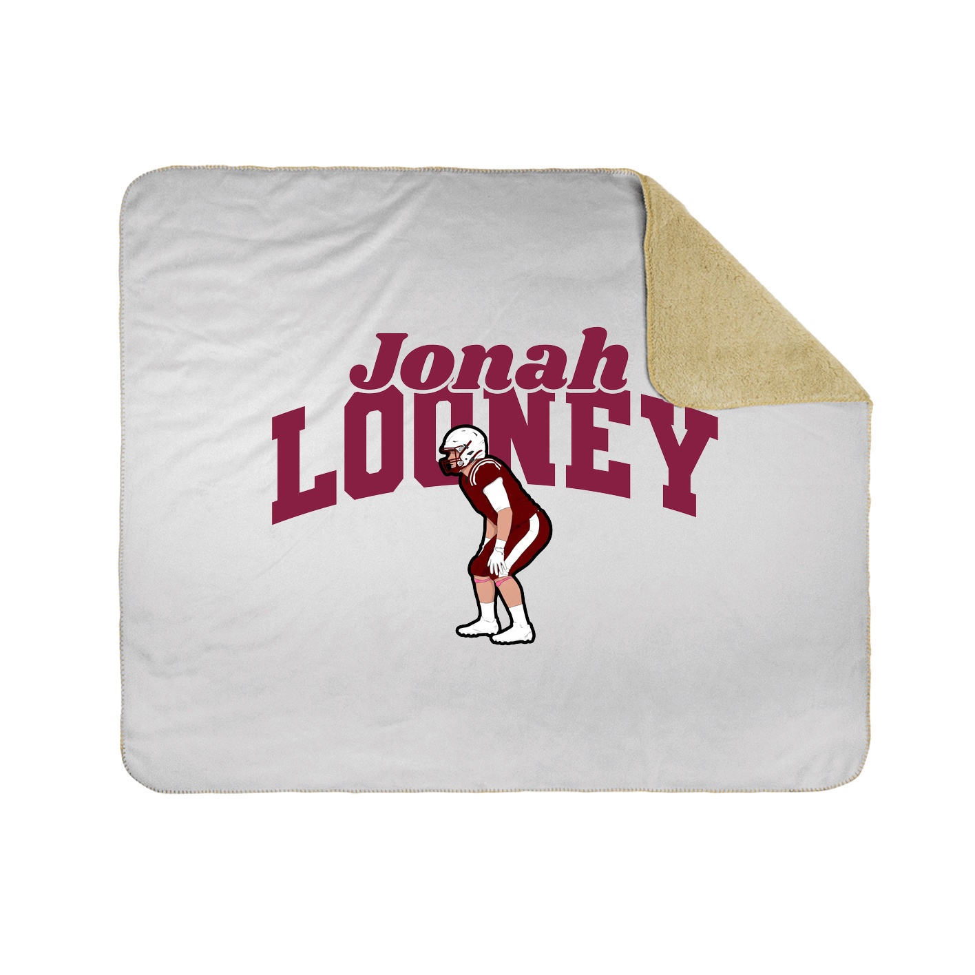 Throw Blanket — Signature Arch in White