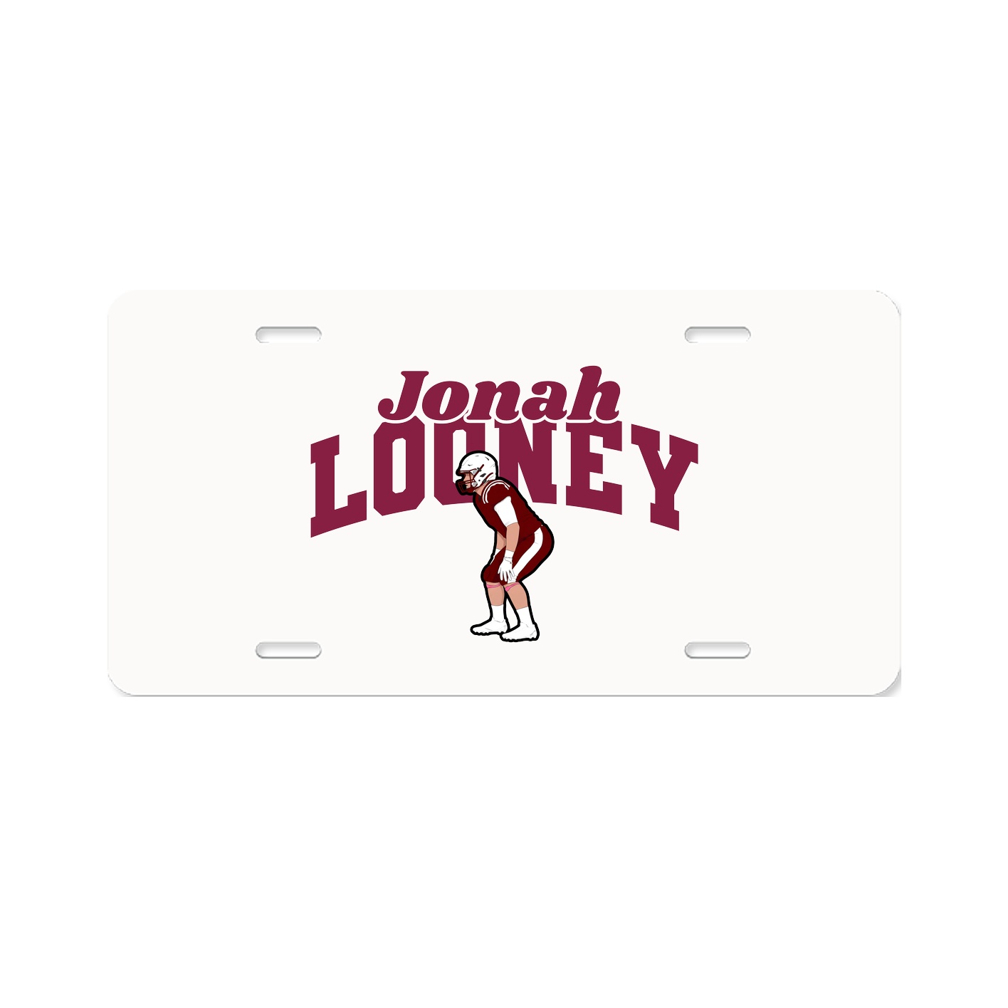 License Plate — Signature Arch in Classic