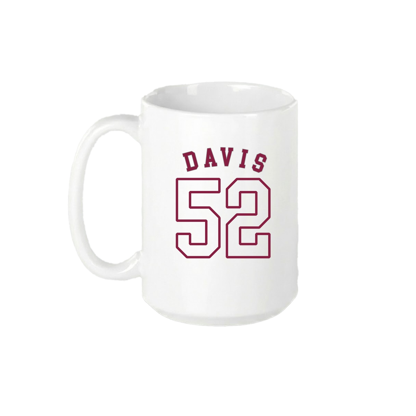 15oz Coffee Mug — Shirsey Arch in White