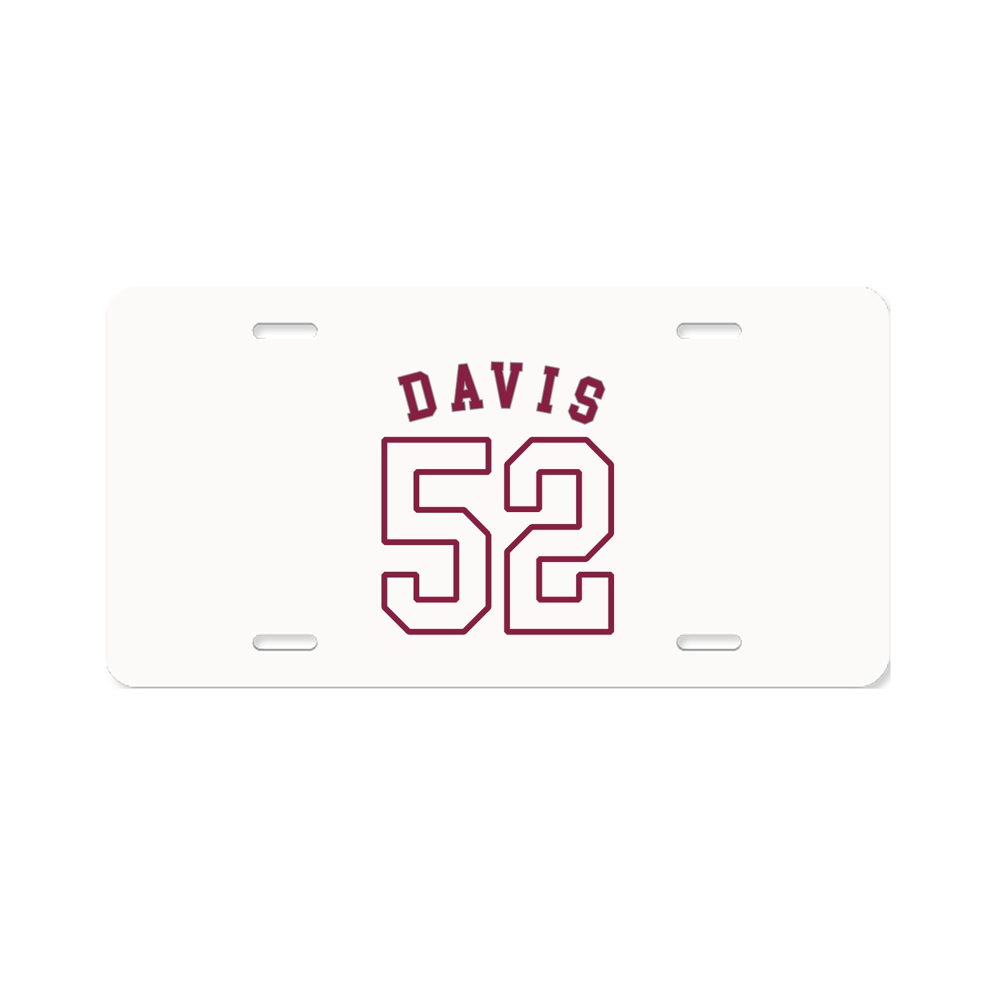 License Plate — Shirsey Arch in Classic