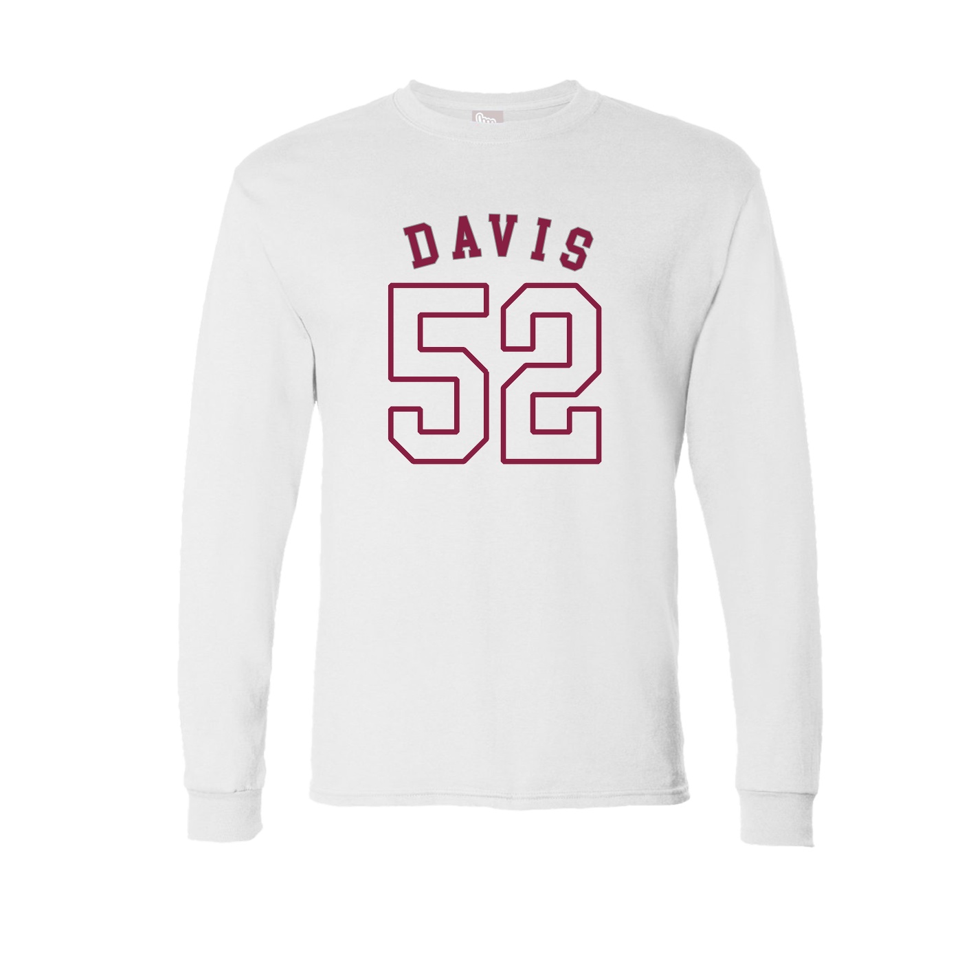 Long Sleeve Tee — Shirsey Arch in White