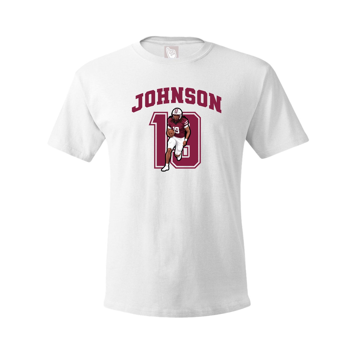 Tee — Number in White