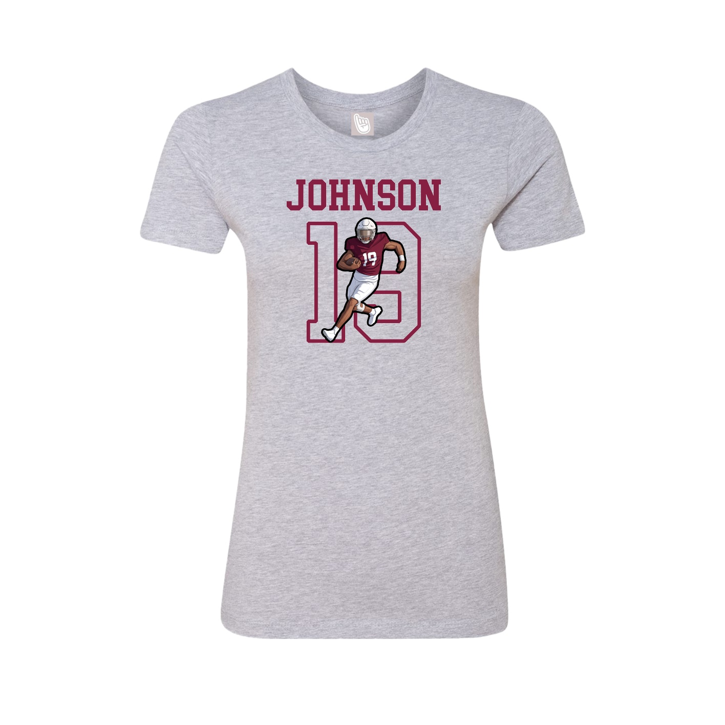 Fitted Women's Tee — Shirsey in Grey