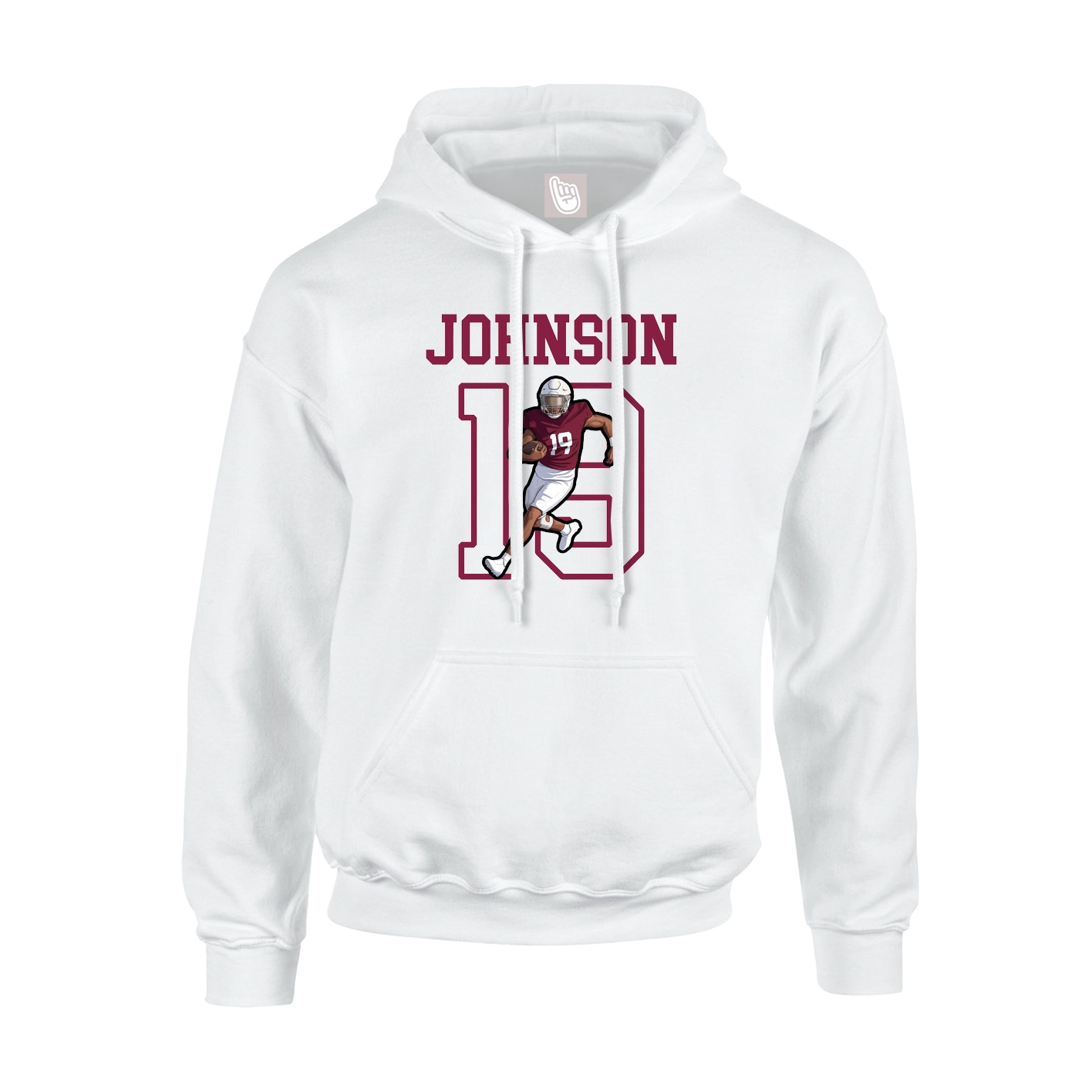 Youth Hoodie — Shirsey in White