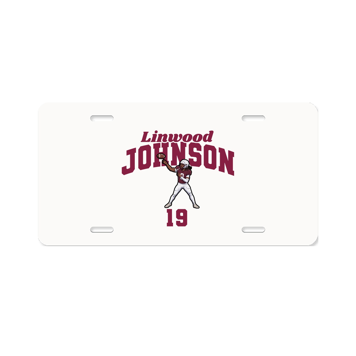 License Plate — Signature Arch in Classic