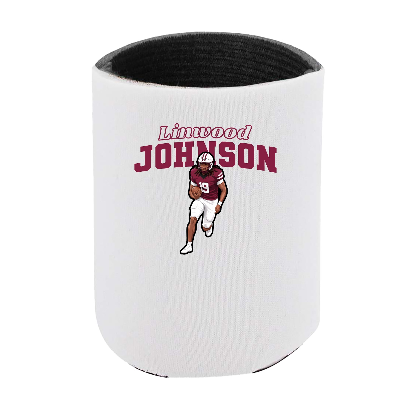 Can Holder — Name Arch in White