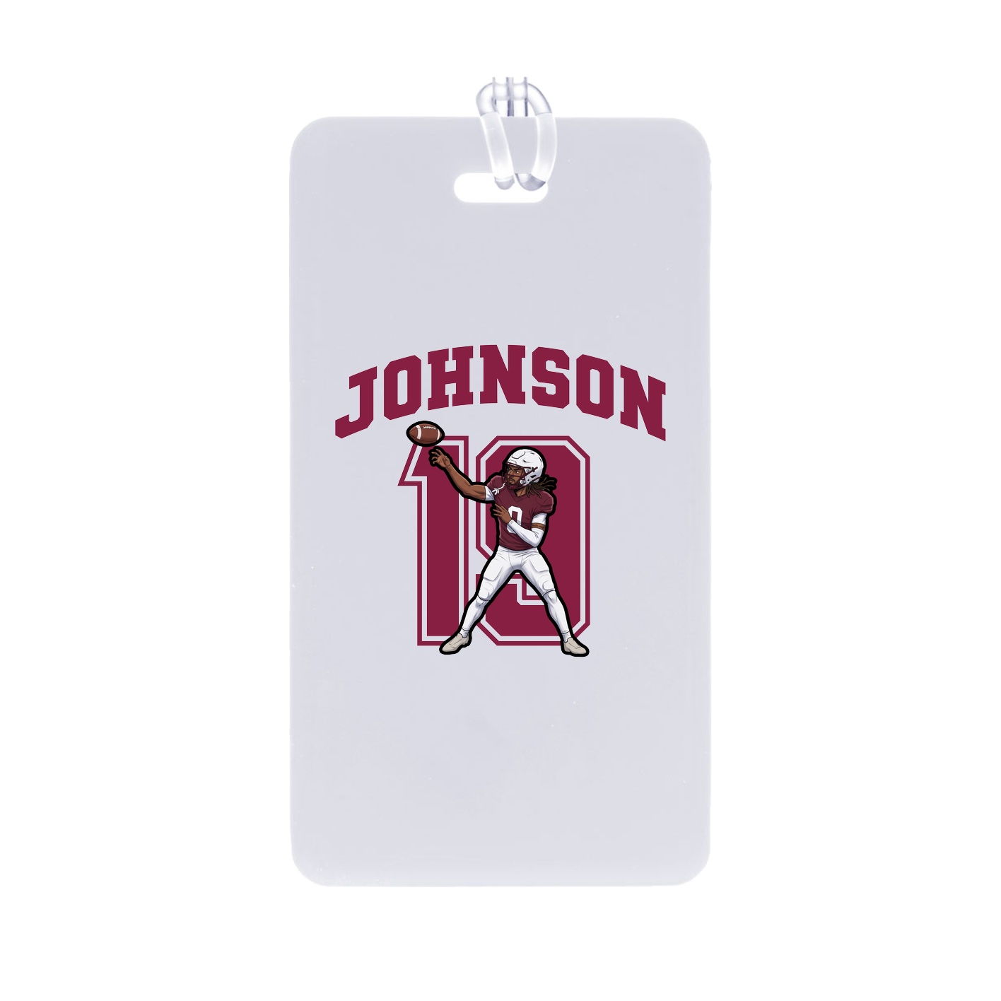 Bag Tag — Number in Classic