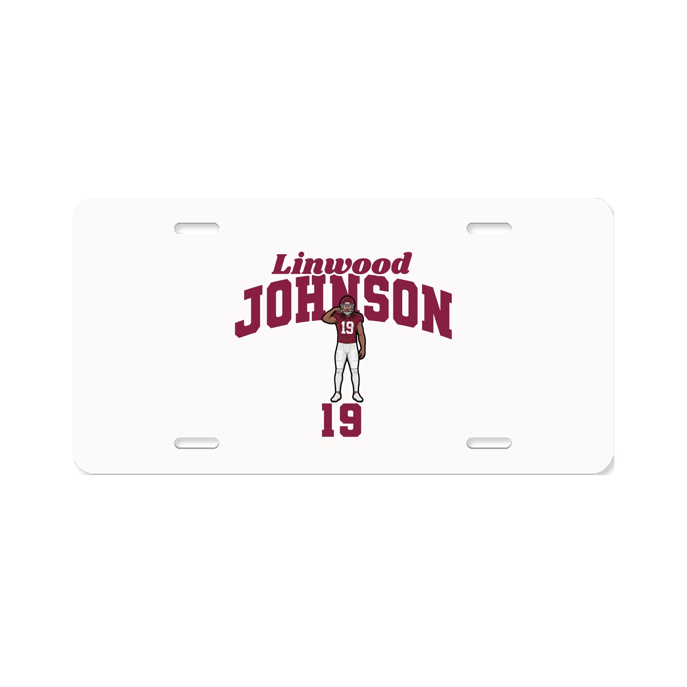 License Plate — Signature Arch in Classic