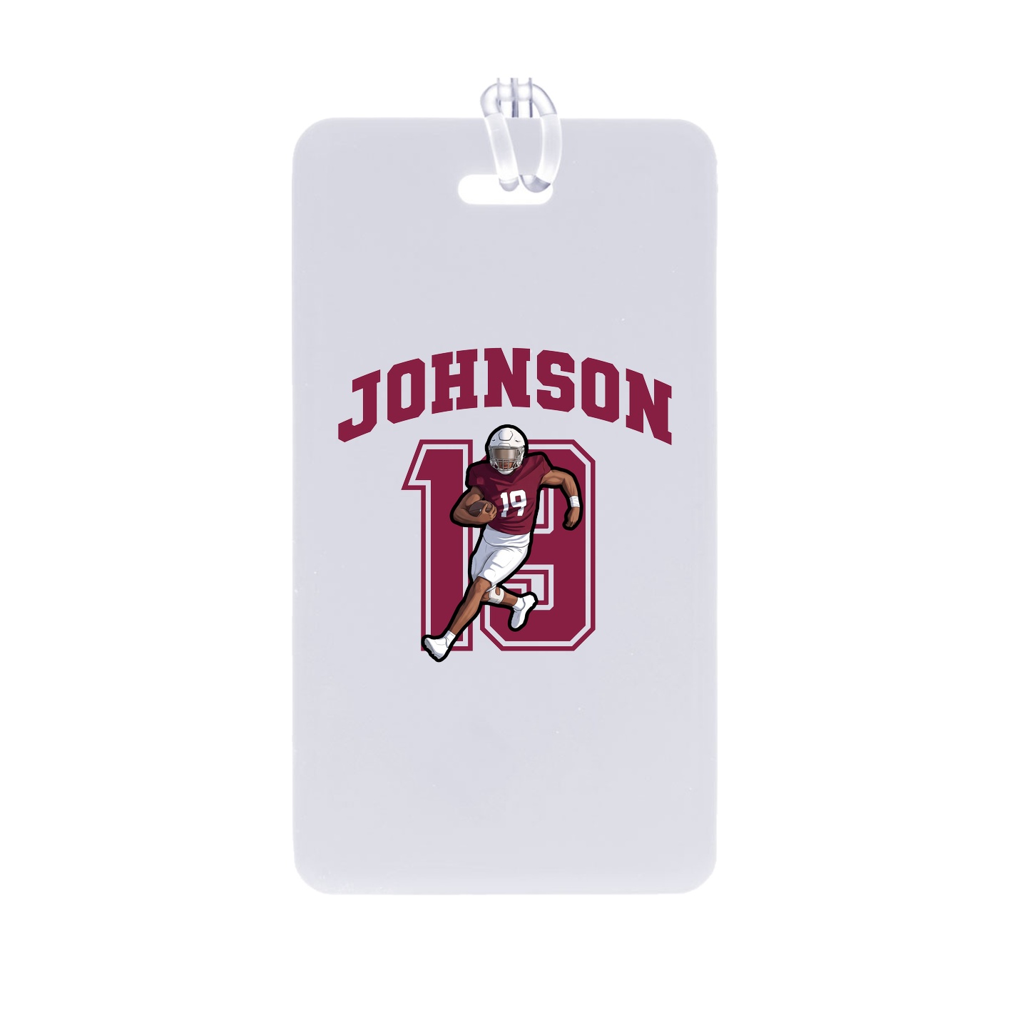 Bag Tag — Number in Classic
