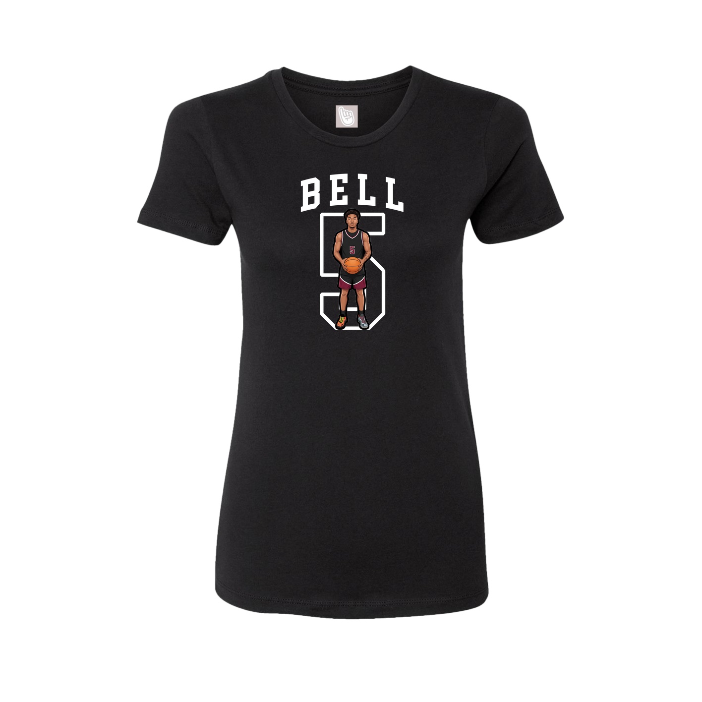 Fitted Women's Tee — Shirsey in Black