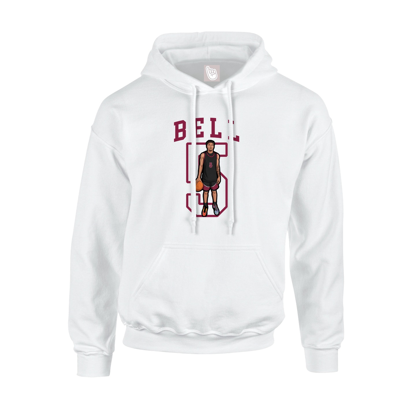Hoodie — Shirsey in White